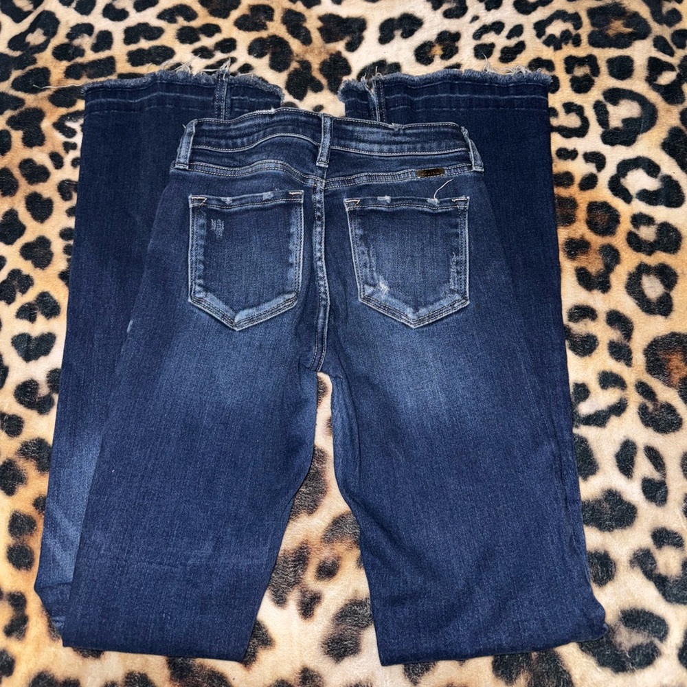 KanCan Dark Blue Boot Cut Jeans